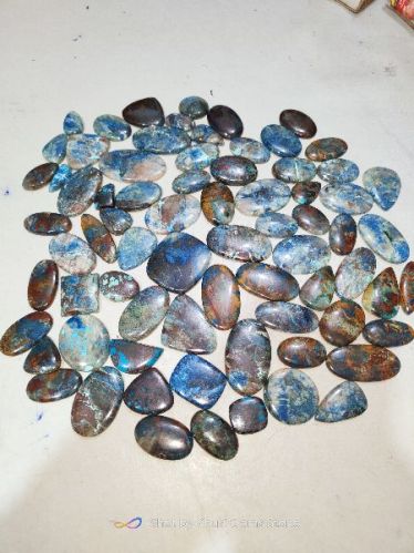 Azurite Gemstones, Style : Antique