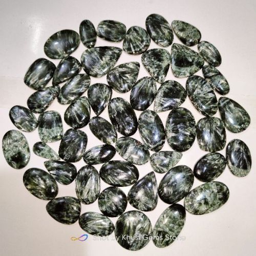 Seraphinite Gemstones, Style : Antique