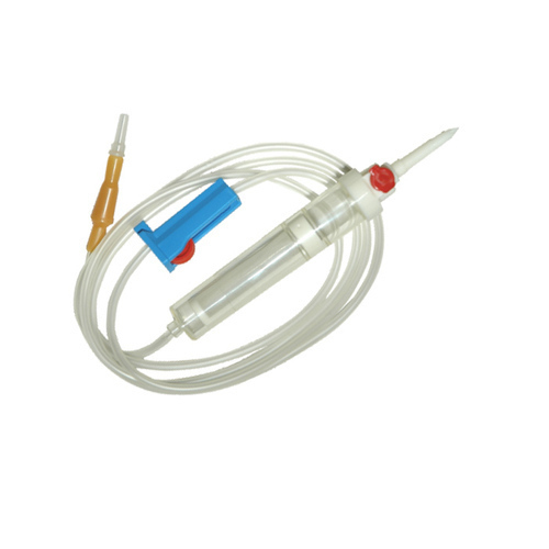 Plastic Blood Transfusion Set, For Clinical Use, Color : Transparent