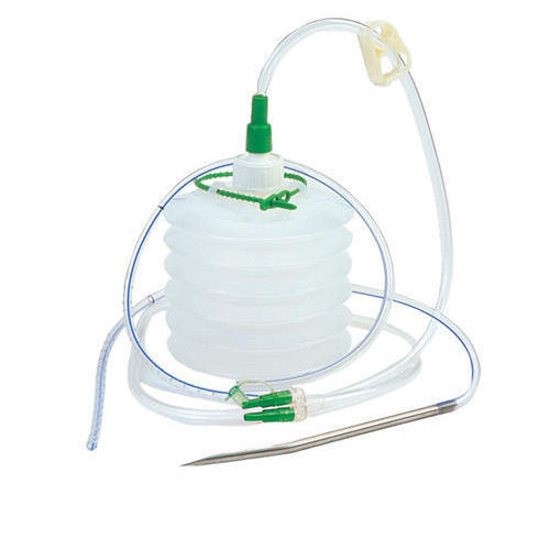 Plastic Closed Wound Suction Unit, Feature : Disposable