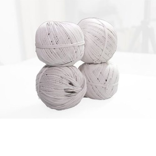 Arjun Cotton Piping Raw Thread, Color : White