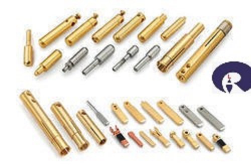 Rli 6amp Brass Socket Pin, Color : Gold Silver