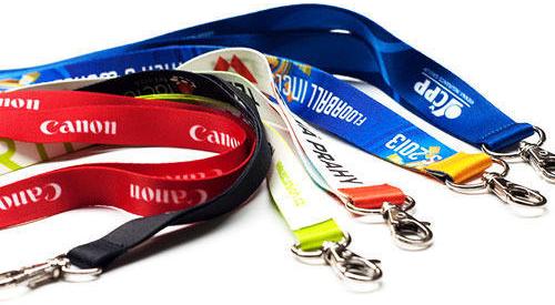Plain Cotton ID Card Lanyard, Size : Standard