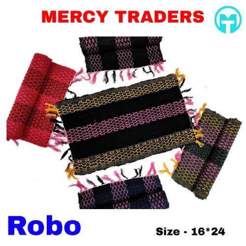 Rectangular Robo Cotton Door Mat, For Restaurant, Size : Multisize