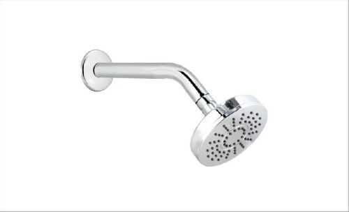 Polished Metal Jaguar Steel Overhead Shower, Shape : Round