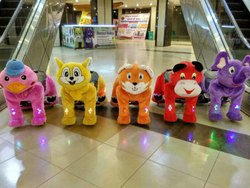 Mild Steel Walking Animal Ride, Age Group : ALL