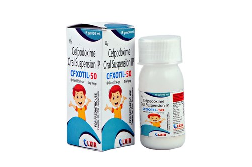 Cfxotil 50 Cefpodoxime Oral Suspension IP