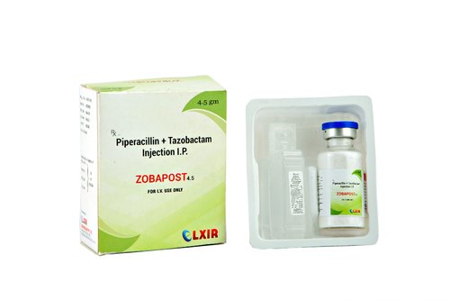 Zobapost Piperacillin Tazobactam Injection I.P, Packaging Size : 4.5 Gm