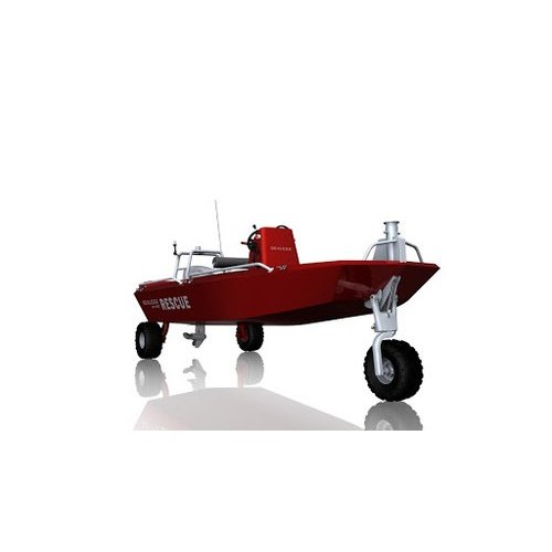 Hamour Marine Aluminium Amphibious Boat, Seating Capacity : 10