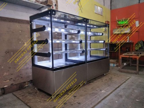 Electric 3 Shelves Display Counter, Voltage : 220V