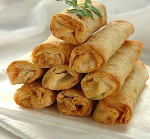 Golden Delights Frozen Veg Spring Roll
