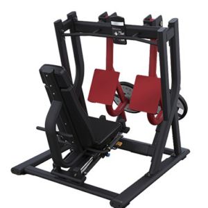 Manual Hydraulic Lateral Leg Press, Color : Black