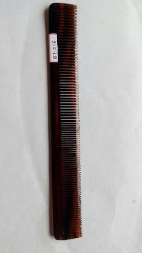 BT-016 Cellulose Acetate Brown Comb, For Home, Parlour, Personal, Length : 6-8 Inch