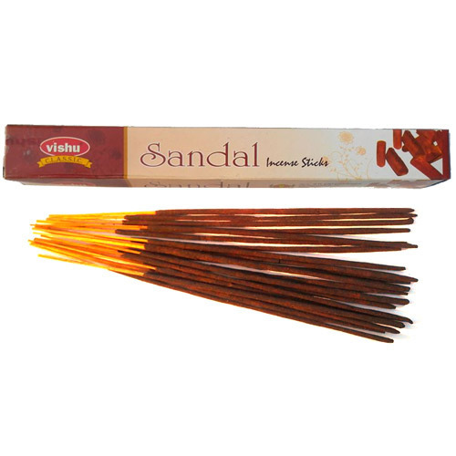 Sandal Incense Sticks, For Church, Home, Office, Temples, Packaging Type : Boxes, Cartons, Packet