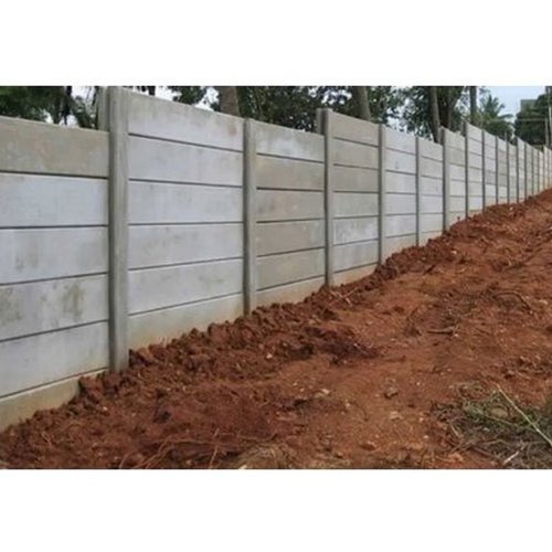 RCC Prefab Precast Compound Boundary Wall, Shape : Rectangular