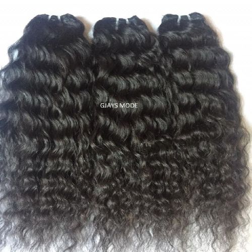 Raw Deep Curly Human Hair, For Parlour, Personal, Length : 8-32 Inch