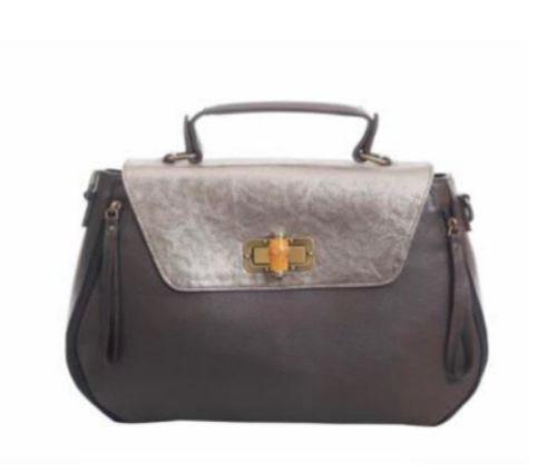 Ladies Goat NDM Leather Handbags, Size : 10 Inch X 9 Inch