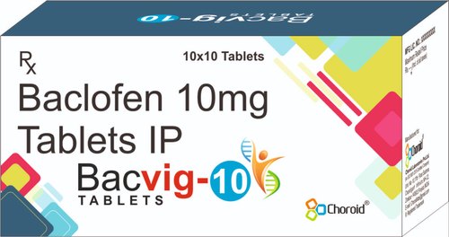 Choroid Baclofen 10 Mg Tablets