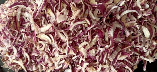 Angel Organic Dehydrated Red Onion Flakes, For Cooking, Hotels, Certification : GST