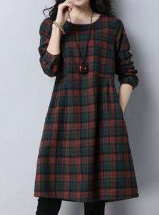 Checked Cotton Ladies Kurti, Occasion : Casual Wear