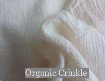 Cotton Organic Crinkle Fabric, For Textile Industry, Pattern : Plain