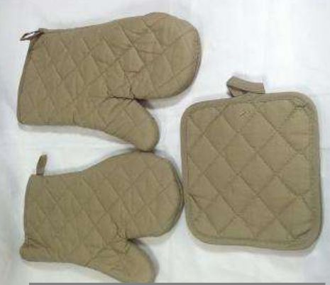 Organic Mitts & Pot Holder Set, For Kitchen, Size : Standard