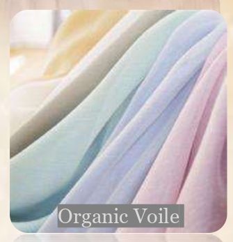 Organic Voile Fabric, For Textile Industry, Pattern : Plain