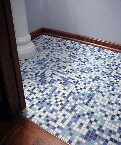 Ceramic Mosaic Floor Tiles, For Kitchen, Interior, Bathroom, Packaging Type : Carton Box