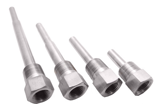 Polished Stainless Steel Screwed Thermowell, For Fittings, Feature : Accuracy Durable, Auto Reverse