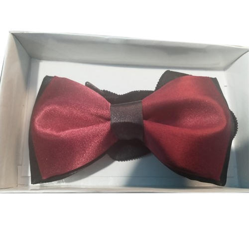 Cotton Bow Tie, Pattern : Plain