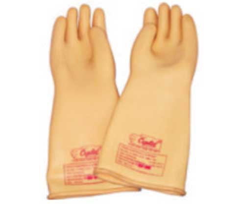 Seamless Natural Latex Rubber ELECTRICAL GLOVES, Size : 355 Cm Length