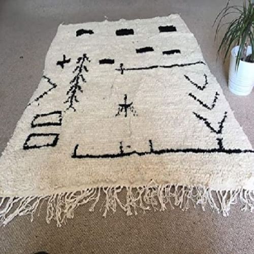 MO-WR-20-56 Woolen Rug, For Bedroom, Home Decor, Hotel, Indoor Decoration, Kitchen, Restaurant