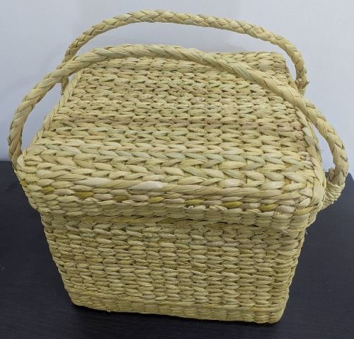 Rattan Basket, Color : Natural