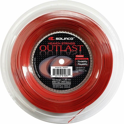 Nylon Red Tennis String, Length : 200 Meter