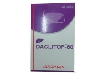 WOCKHART Daclatasvir Daclitof 60 Tablets, Packaging Type : Bottles