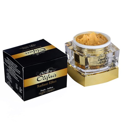 Olifair Pearls Saffron Night Cream, Packaging Size : 50ml