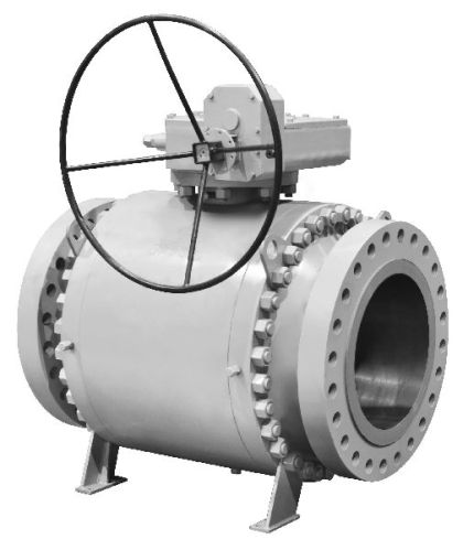 TITANIUM TRUNNION MOUNTED BALL VALVE