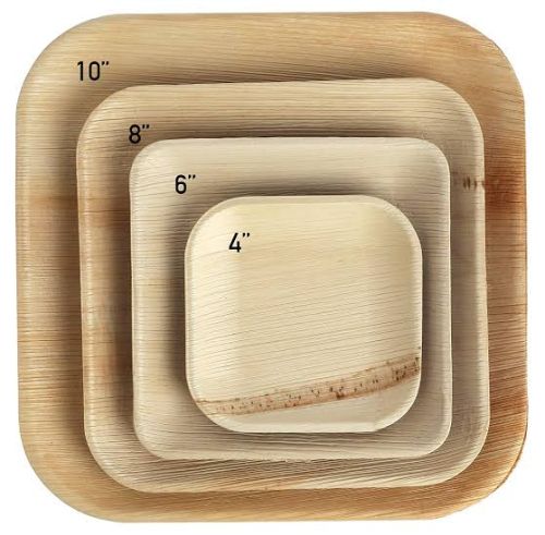 Rectangular Areca Plate, For Serving Food, Size : 12inch, 4inch, 6inch, 8inch.10inch