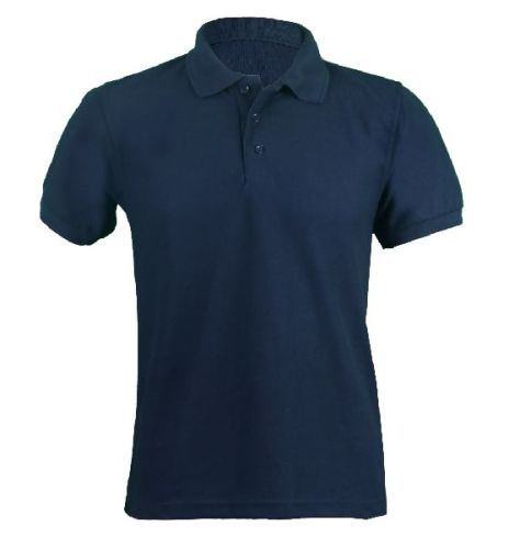 Men Navy Blue Polo T Shirt, For Casual, Size : XL