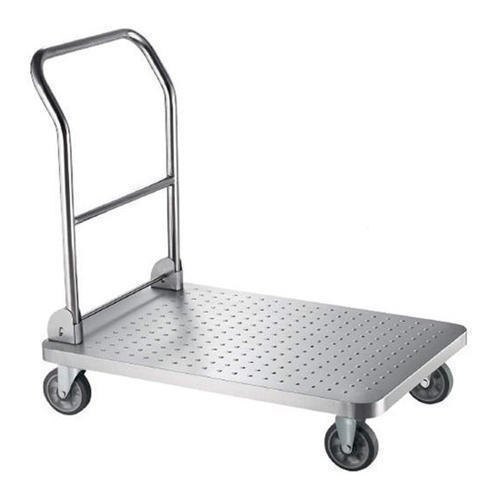 Square Stainless Steel S.S Weight Trolley, For Industry, Standard : AISI, ASTM