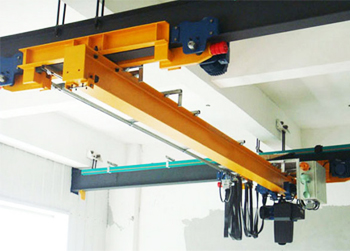 Mild Steel Underslung Crane, For Industrial, Feature : Customized Solutions, Easy To Use, Strong