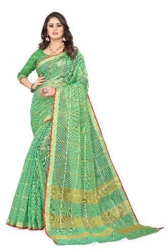 Doriya Cotton Plain Kritika Sarees, Technics : Machine Made