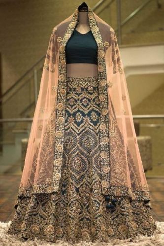 LC 22 Bridal Lehenga Choli, Size : S To XL