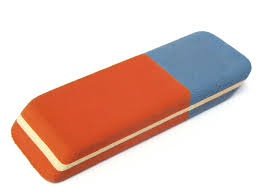 Rectangle Rubber Pencil Eraser, For Students Use, Size : Standard