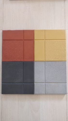 Ceramic Multicolor Parking Checker Tiles, Feature : Acid Resistant, Heat Resistant