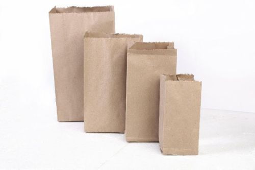 Food Grade Paper Bags, For Shopping, Pattern : Plain