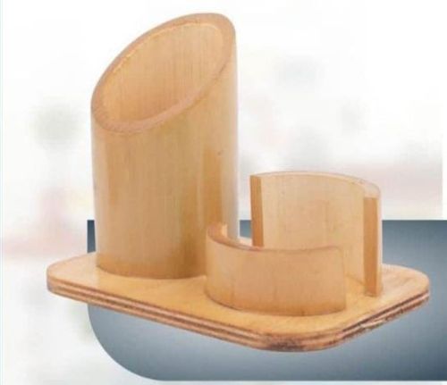 Bamboo Mini Set Tumbler With Phone Stand