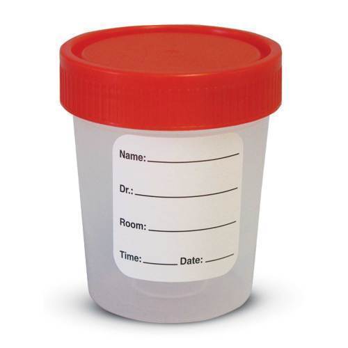 Plain Urine Sample Container, Shape : Round