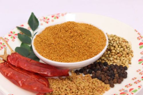 Blended Sambar Masala Powder, Packaging Type : Plastic Packet