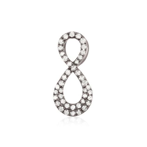 Sterling Silver Classic Infinity Pendant